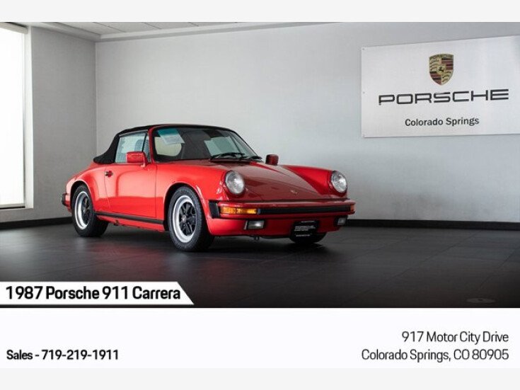 Thumbnail Photo undefined for 1987 Porsche 911